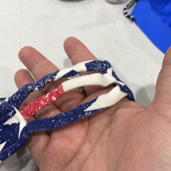 NWOT Carabella Stars Stripes USA Bikini Bottom. Size 14 XL plus - Picture 6 of 6